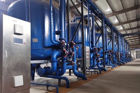 Thiết bị lọc nước công nghiệp cát thạch anh cho ngành công nghiệp hóa học và thực phẩm