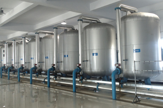 Bộ lọc cát thép không gỉ thạch anh để xử lý trước nước và loại bỏ tạp chất