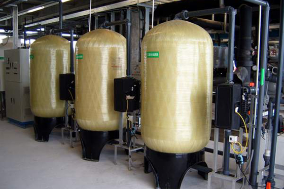 Thiết bị làm mềm nước trao đổi ion 20 ~ 30m / h cho ngành công nghiệp điện tử hóa học