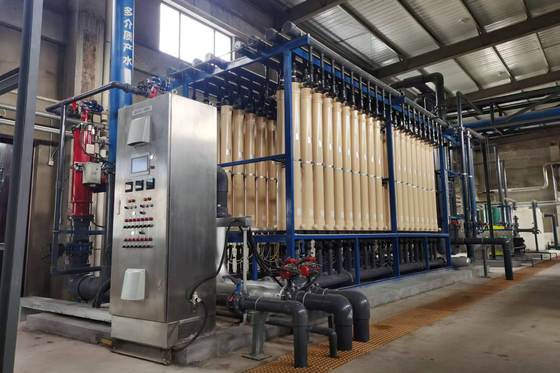 Máy lọc nước siêu lọc công nghiệp công suất lớn UF Hệ thống lọc tích hợp