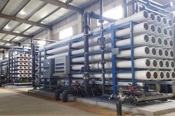 Hệ thống thẩm thấu ngược 2 giai đoạn công nghiệp Phạm vi PH 2-11 Cải thiện chất lượng nước