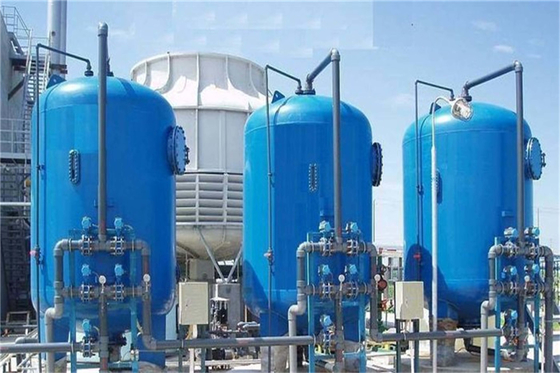 Hệ thống lọc cát thạch anh công nghiệp Thiết bị xử lý nước Cấu trúc nhỏ gọn